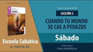 Lección 3 | Sábado 9 de enero del 2021 | Para memorizar | Escuela Sabática Adultos