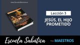 Escuela Sabática | Lección 3 | Jesús, el Hijo prometido | Lección para Maestros