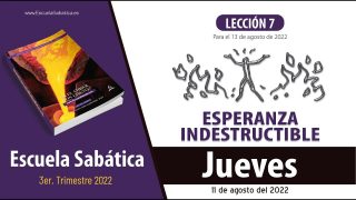 Escuela Sabática | Jueves 11 de agosto del 2022 | La disciplina de nuestro Padre | Lección Adultos