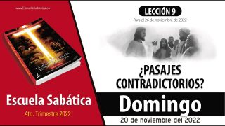 Escuela Sabática | Domingo 20 de noviembre del 2022 | El rico y Lázaro | Lección Adultos