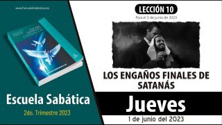 Escuela Sabática | Jueves 1 de junio del 2023 | Gracia para la obediencia | Lección Adultos