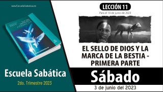 Escuela Sabática | Sábado 3 de junio del 2023 | Estudio de esta semana | Lección Adultos