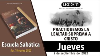 Escuela Sabática | Jueves 7 de septiembre del 2023 | Amos que son esclavos | Lección Adultos