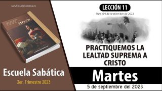 Escuela Sabática | Martes 5 de septiembre del 2023 | La esclavitud en las escrituras y la historia | Lección Adultos