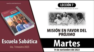 Escuela Sabática | Martes 14 de noviembre del 2023 | Heredar la vida eterna | Lección Adultos