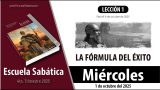 Escuela Sabática | Miércoles 1 de octubre del 2025 | Lección Alumnos