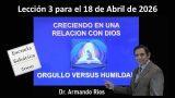 Lección 3 | Orgullo versus humildad | Escuela Sabática 2000