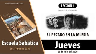 Escuela Sabática | Jueves 23 de julio del 2026 | Matrimonio y soltería | Lección Alumnos
